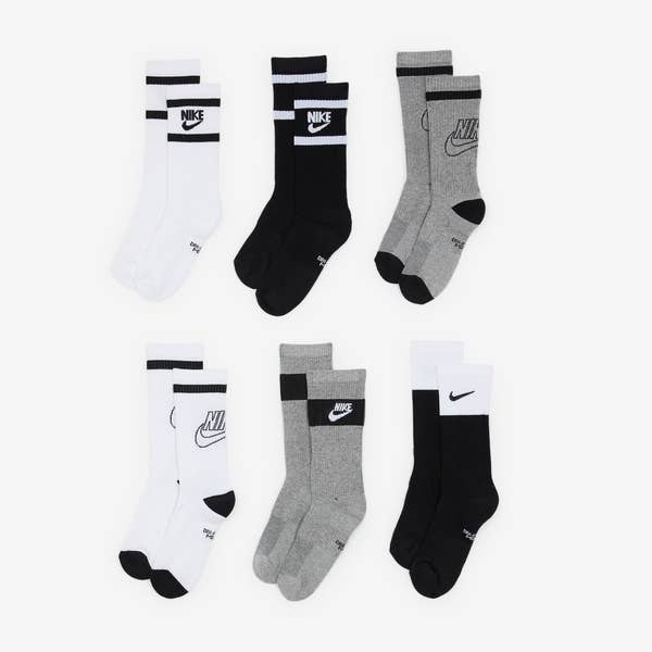 CHAUSSETTES X6 CREW KID ASSORT.
