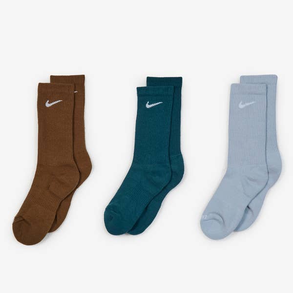 CHAUSSETTES X3 CREW SOLID COLOR ASSORTI