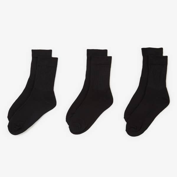 PACK CHAUSSETTES X3 MID CREW