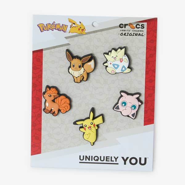 JIBBITZ POKEMON CHARACTER 5PC