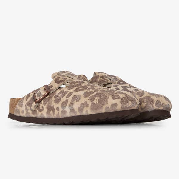 BOSTON SUEDE LEOPARD