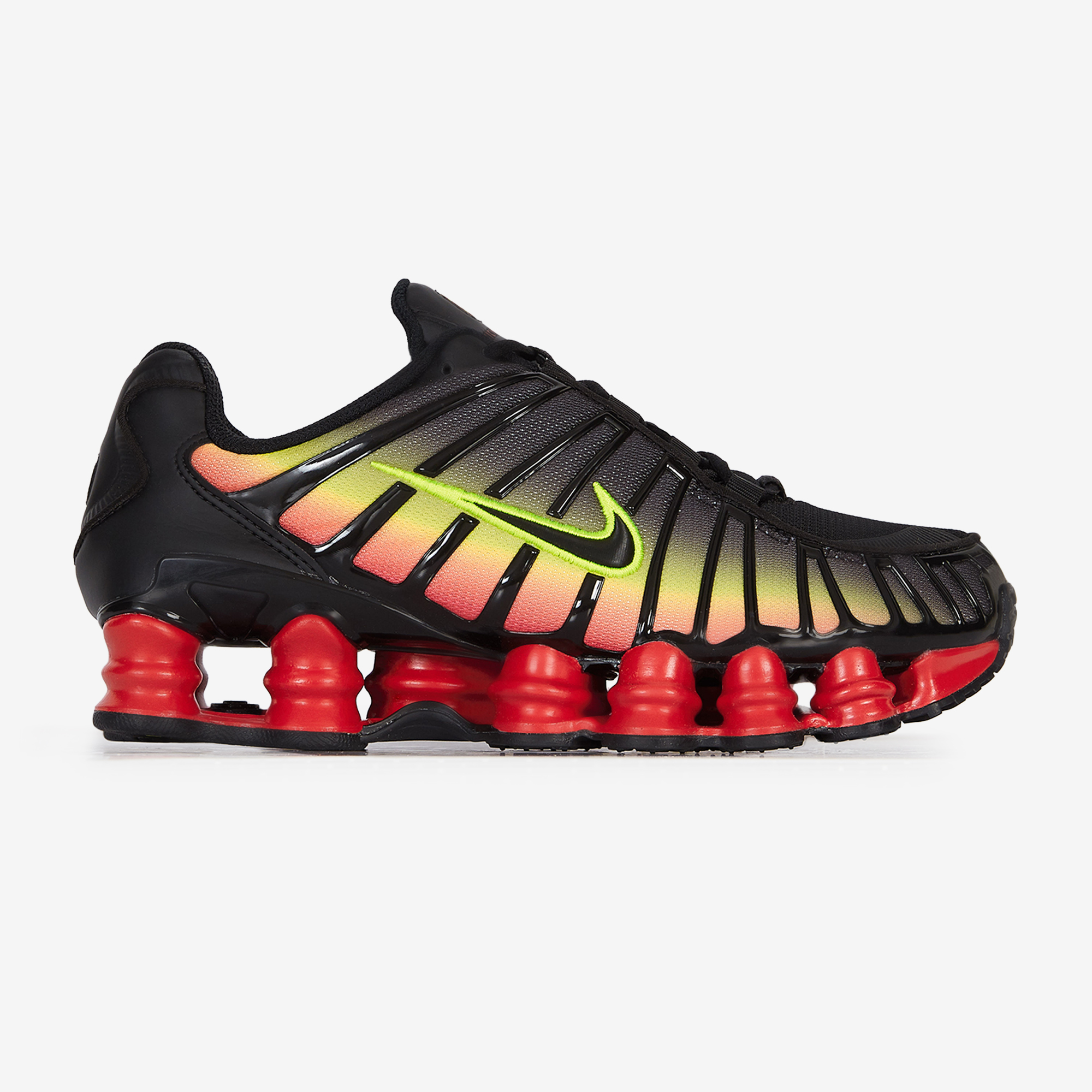 NIKE SHOX TL ROSSO NERO SNEAKERS UOMO Courir