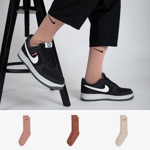 CHAUSSETTES X3 CREW SOLID COLOR ASSORTI