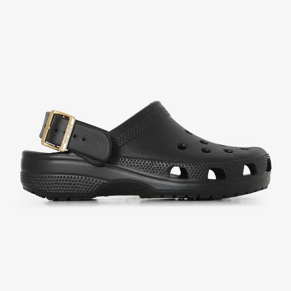 CLASSIC METALLIC BUCKLE CLOG