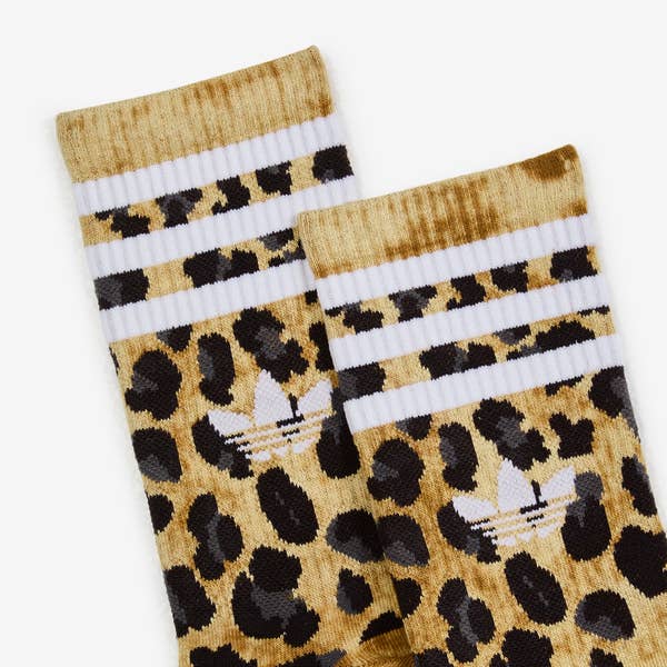 CHAUSSETTES X2 CREW LEOPARD