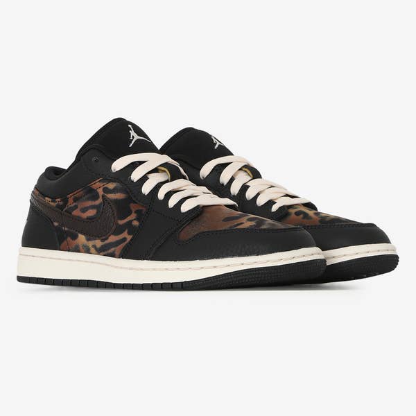 AIR JORDAN 1 LOW SATIN LEOPARD