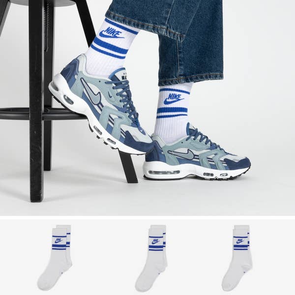 CHAUSSETTES X3 CREW STRIPE