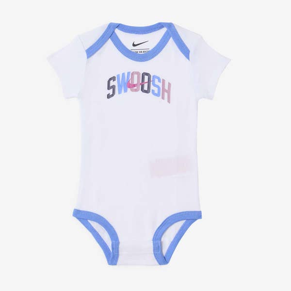 3 PC SET BODYSUIT HAT BOOTIE SWOOSH