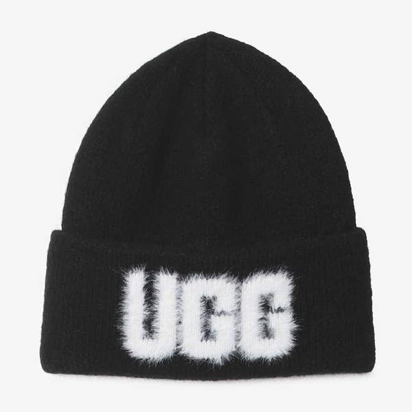 BEANIE FUZZY LOGO