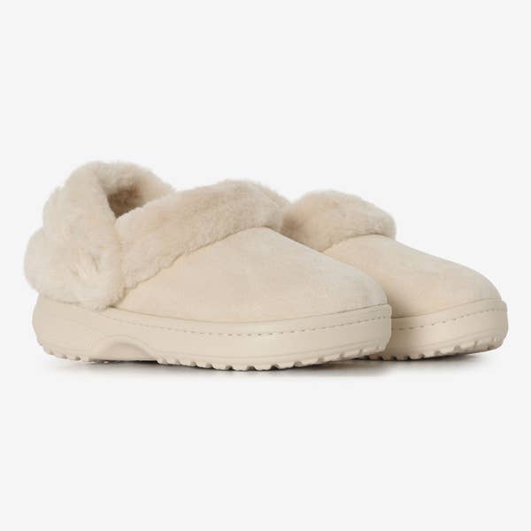 UNFURGETTABLE SUEDE CLOG