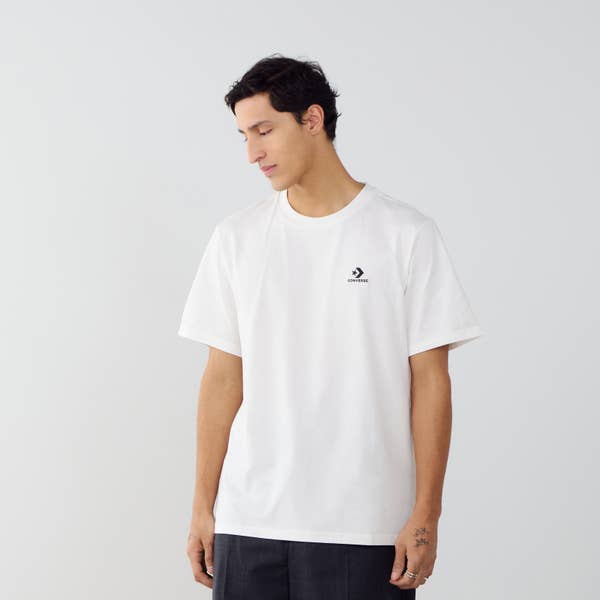 TEE SHIRT STAR CHEVRON EMBROIDERED