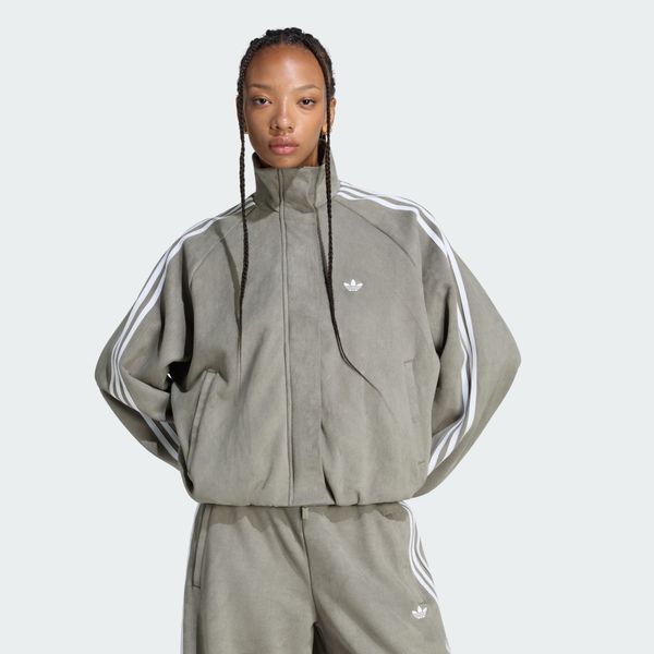 JACKET FZ FAUX SUEDE