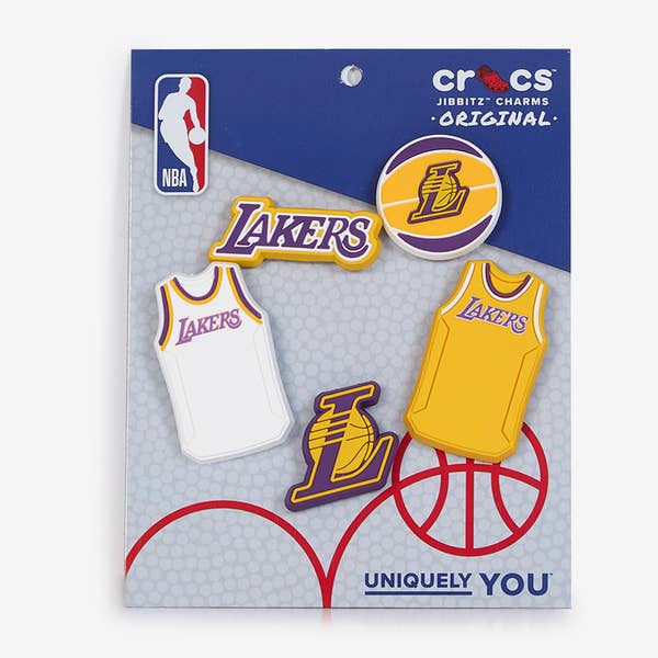 JIBBITZ NBA LAKERS 5PC