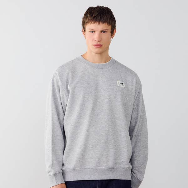 SWEAT CREW LABEL WOVEN